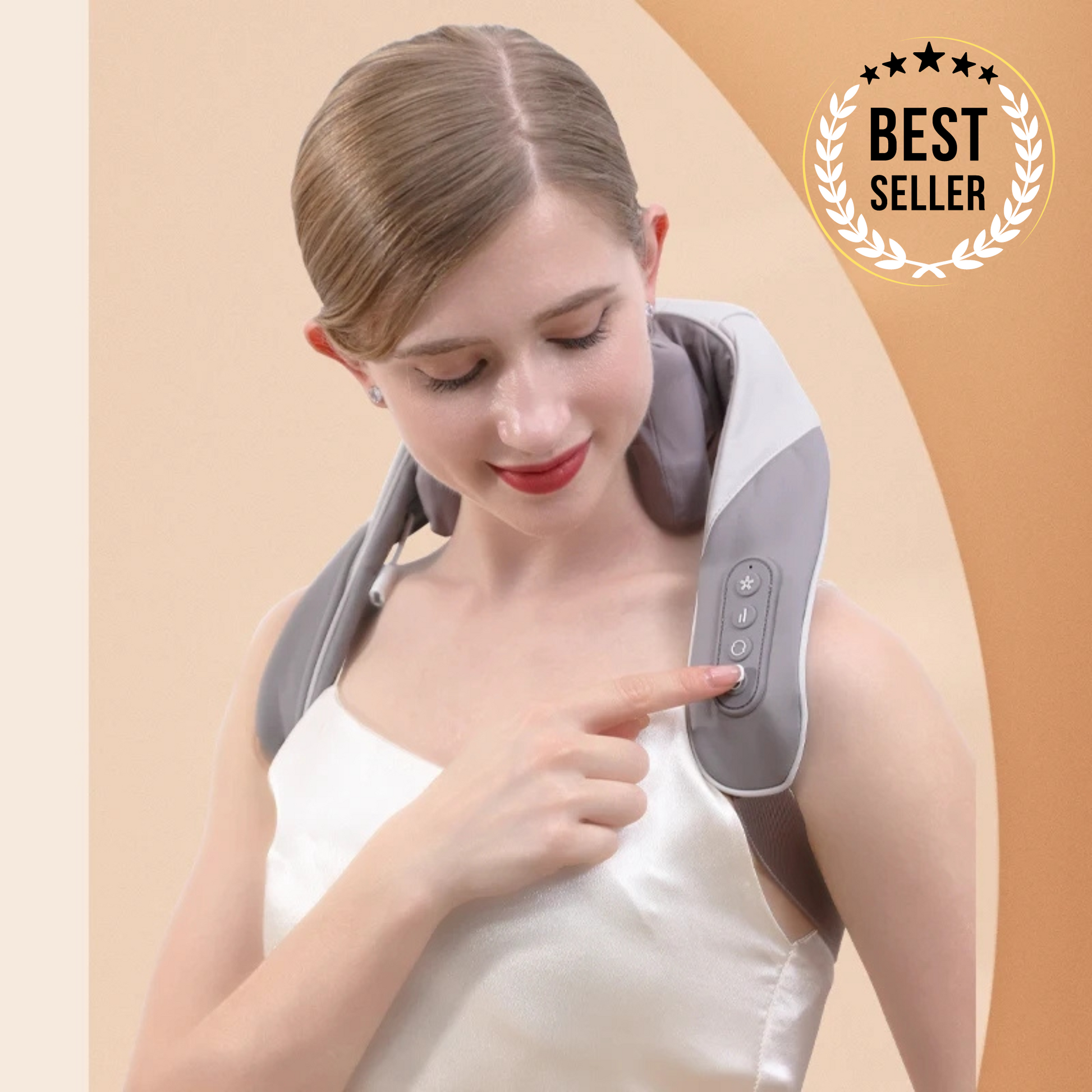 PostureFlex™ Stress Relief Neck Massager: Portable Relaxation Anytime